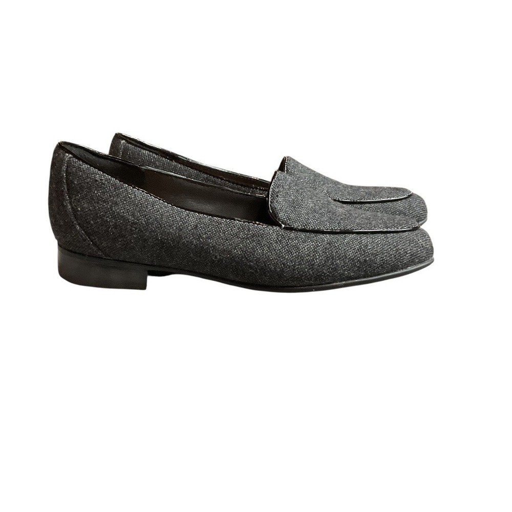 Unstructured By Clarks Women's Wool Blend Slip On Flat Shoes Size 7